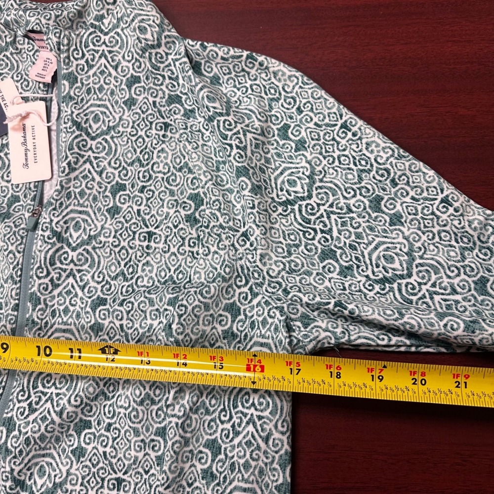 Tommy Bahama Everyday Active Womens Large Zip Up Jacket‎ Floral Print UPF 50 NWT - Picture 6 of 7